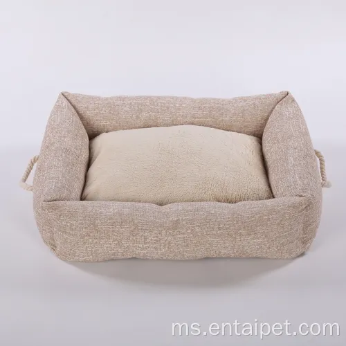 Tempat tidur anjing berkualiti tinggi yang mesra ekonomi yang mesra alam